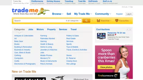 Fairfax sells 51% of Trade Me shares