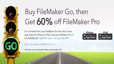 FileMaker begins 2011 with a 60% discount