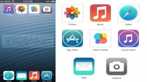 Take a sneak peek at Apple's iOS7