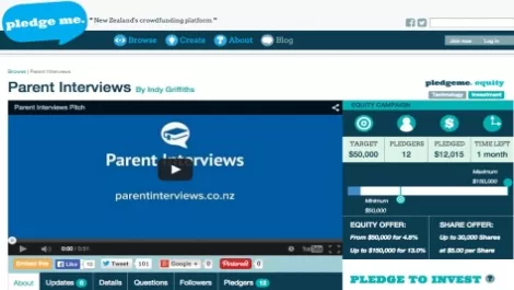 19-year-old Kiwi attempts to raise 150K on PledgeMe