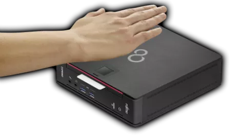Fujitsu enterprise PC refresh brings palm vein sensor, reduced footprint