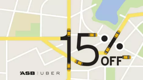Uber partners with ASB Bank