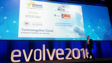 TechnologyOne's Evolve 2016 conference brings the silver lining to enterprise cloud