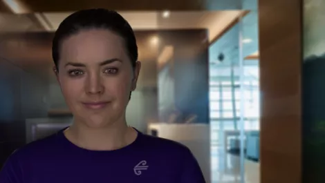 Air NZ's digital human steals the show in Los Angeles