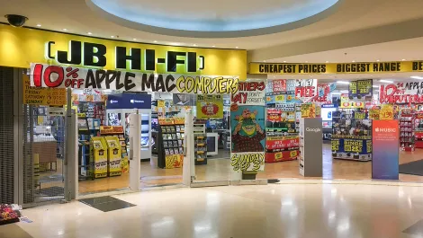 JB Hi-Fi driving strong gains with surging Aussie growth, despite NZ decline