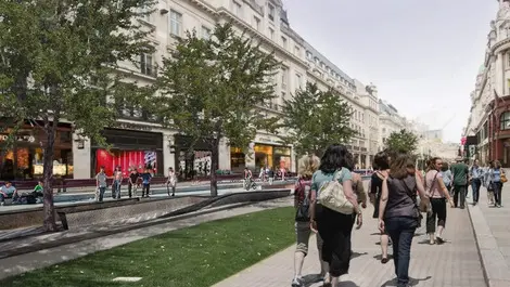 Walkable London: Zaha Hadid Architects Proposes Pedestrianising London