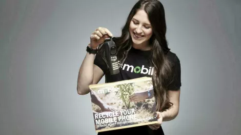 Got an old mobile phone lying around? Recycle it for free