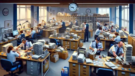 UK Police wasting 465 days on outdated manual processes