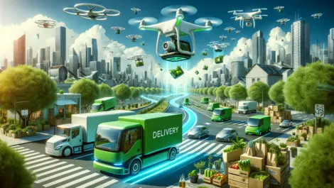 AI & sustainability drive 2024 delivery service trends