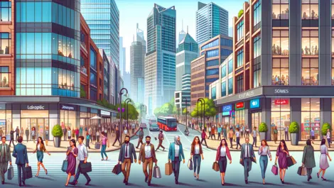 Back-to-office trend spurs increased in-store shopping