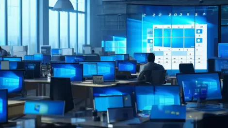 Data shows 82% of enterprise devices lack Windows 11
