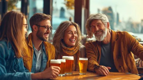 How AI portrays generations: beer is the common link