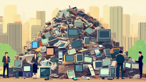 Study reveals gaps in ASX firms' e-waste reporting