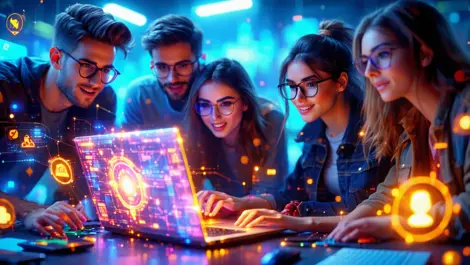 AbuSearch team wins award at SAS hackathon for AI project
