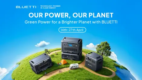 BLUETTI celebrates Earth Day 2025: Our clean power for our green planet