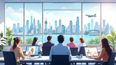 Video conferencing helps Australian firms slash travel costs