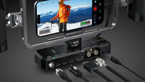 Blackmagic Camera ProDock brings pro production tools to iPhone
