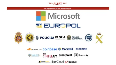 Tycoon 2FA phishing service disrupted in EU crackdown