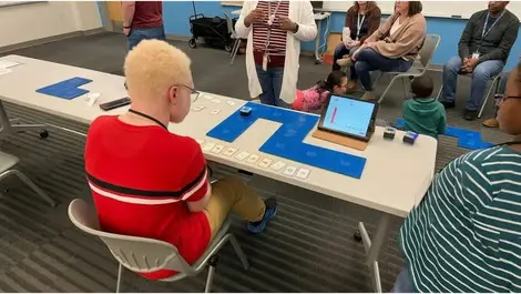 Kai's Education brings KaiBot to blind students in US
