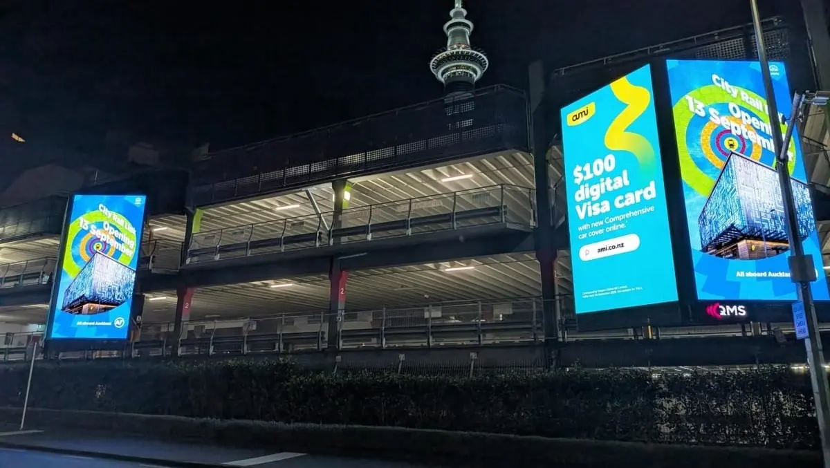 City Rail Link opening date officially revealed - but billboards got in first