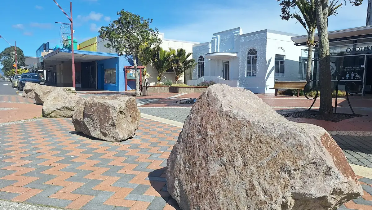 Boulders blamed for increase in illegal parking