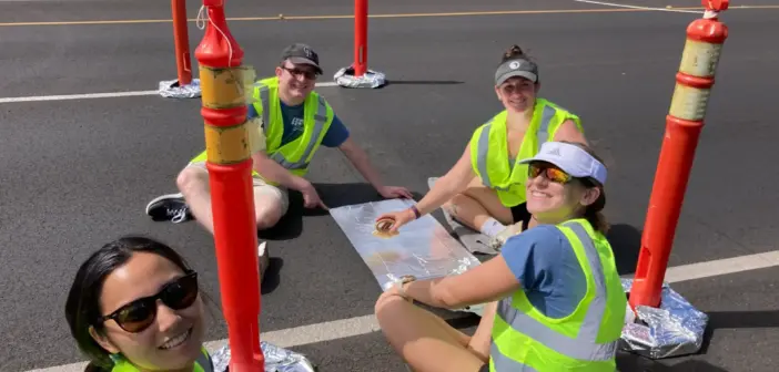 Paving Hawaiian roads with recycled plastics and abandoned fishing nets